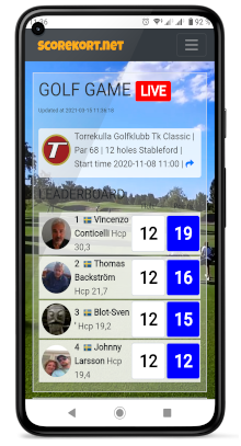 Golf Score System